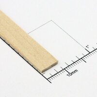 Bud Nosen Timber 1/16" Basswood Strips 3/8" x 24" (28) [3157]