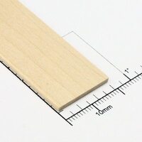 Bud Nosen Timber 1/16" Basswood Strips 3/4" x 24" (15) [3159]