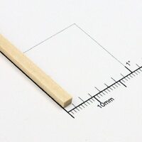 Bud Nosen Timber 3/32" Basswood Strips 1/8" x 24" (60) [3203]