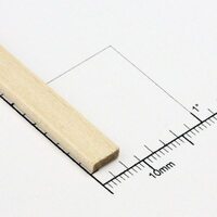 Bud Nosen Timber 3/32" Basswood Strips 1/4" x 24" (42) [3205]