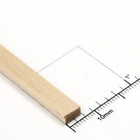 Bud Nosen Timber 1/8" Basswood Strips 1/4" x 24" (30) [3255]