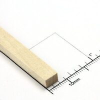 Bud Nosen Timber 3/16" Basswood Strips 1/4" x24" (30) [3355]