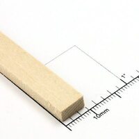 Bud Nosen Timber 3/16" Basswood Strips 3/8" x24" (20) [3357]