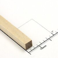 Bud Nosen Timber 1/4" Basswood Strips 1/4" x 24" (20) [3455]