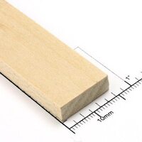 Bud Nosen Timber 1/4" Basswood Strips 3/4" x 24" (12) [3459]