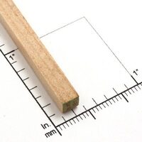 Bud Nosen Timber 36" Spruce Spar 1/4" x 1/2" (10) [5558]