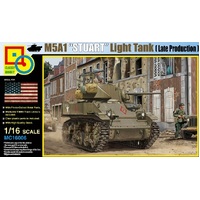 Classy 1/16 M5A1 Stuart (Late Production) Plastic Model Kit [16006]