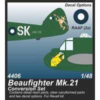 CMK 1/48 DAP Beaufighter Mk.21 Conversion Set