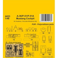 CMK 1/48 A-36/P-51/P-51A  Mustang Cockpit