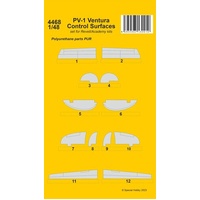 CMK 1/48 PV-1 Ventura Control Surfaces