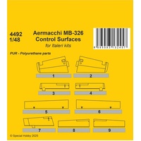 CMK 1/48 Aermacchi MB-326 Control Surfaces