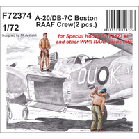 CMK 1/72 A-20/DB-7C Boston RAAF Crew Plastic Model Kit *Aus Decals*