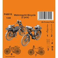 CMK 1/48 Wehrmacht Bicycle (2 pcs)