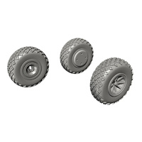 CMK 1/72 P-40 Wheels – Diamond and Hole Tread for Special Hobby