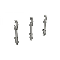 CMK 1/72 P-40E-N Control Columns (3 pcs.), for Special Hobby, Academy, Hasegawa, Sword, AZ