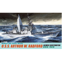 Dragon 1/350 U.S.S. Arthur W Radford AEMSS Destroyer Plastic Model Kit [1018]