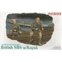 Dragon 1/35 British SBS w/ Kayak Plastic Model Kit [3023]