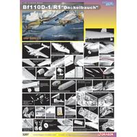 Dragon 1/32 Bf110D-1/R1 "Dackelbauch" (Wing Tech) Plastic Model Kit [3207]