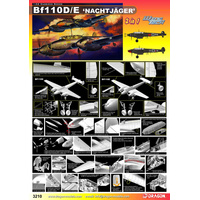 Dragon 1/32 Messerschmitt Bf110D/E 'Nachtjager' [3210]