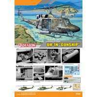 Dragon 1/35 UH-1N "Gun Ship" Plastic Model Kit [3540]