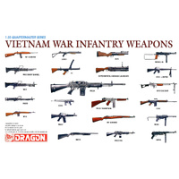 Dragon 1/35 Vietnam War Infantry Weapons Plastic Model Kit
