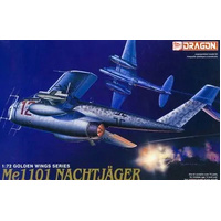 Dragon 1/72 Me 1101 Nachtjager Golden Wing Series Plastic Model Kit