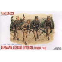 Dragon 1/35 Hermann Goering Division (Tunisia 1943) Plastic Model Kit [6036]