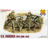 Dragon 1/35 U.S. Marines (Iwo Jima 1945) Plastic Model Kit [6038]