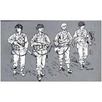 Dragon 1/35 U.S. Infantry, 2nd Armored Division (Normandy 1944) Plastic Model Kit [6120]