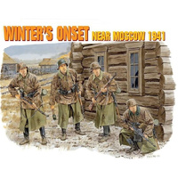 Dragon 1/35 Winter's Onset (Near Moscow 1941) Plastic Model Kit [6162]