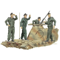 Dragon 1/35 "Achtung-Jabo!" Panzer Crew (France 1944) [6191]