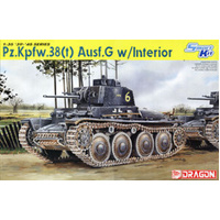 Dragon 1/35 Pz.Kpfw.38(t) Ausf.G w/Interior Plastic Model Kit [6290]