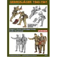 Dragon 1/35 German Gebirsjager Plastic Model Kit [6345]