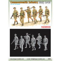Dragon 1/35 Commonwealth Infantry (Italy 1943-44) [6380] Plastic Model Kit