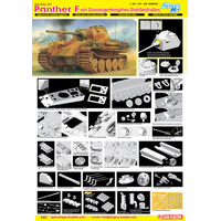 Dragon 1/35 Sd.Kfz.171 Panther F mit Gummigedampften Stahllaufrollen [6403]