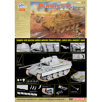 Dragon 1/35 Sd.Kfz.171 Panther D w/Zimmerit Plastic Model Kit [6428]
