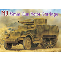 Dragon 1/35 M3 75mm Gun Motor Carriage Plastic Model Kit [6467]