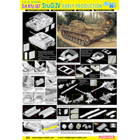 Dragon 1/35 Sd.Kfz.167 StuG.IV EARLY PRODUCTION (SMART KIT) [6520]