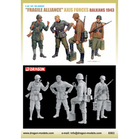 Dragon 1/35 "Fragile Alliance" Axis Forces (Balkans 1943) Plastic Model Kit