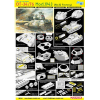 Dragon 1/35 OT-34/76 Mod.1943 (NO. 112 Factory) [6614]
