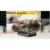 Dragon 1/35 StuG.III Ausf.F8 Late Production w/Winterketten Plastic Model Kit [6644]