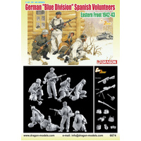 Dragon 1/35 German Blue Div Spanish Volunteer Plastic Model Kit