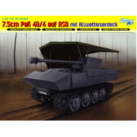Dragon 1/35 7.5cm PaK 40/4 auf RSO mit Allwetterverdeck [6679]