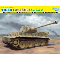 Dragon 1/35 Tiger I Ausf.H2 7.5cm KwK 42 (Smart Kit) [6683]