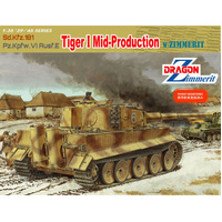 Dragon 1/35 Sd.Kfz.181 Pz.Kpfw.VI Ausf.E TIGER I MID PRODUCTION w/ZIMMERIT [6700]