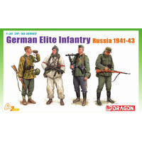Dragon 1/35 German Elite Infantry, Russia 1941-43 [6707]
