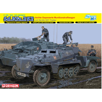 Dragon 1/35 Sd.Kfz.252 leichte Gepanzerte Munitionskraftwagen mit Sd.Ah.32/1 Trailer [6718]