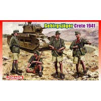 Dragon 1/35 Gebirgsjägers Crete 1941 Plastic Model Kit [6742]