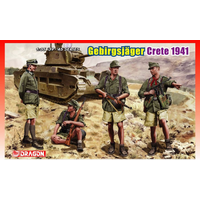 Dragon 1/35 Gebirgsjägers Crete 1941 Plastic Model Kit [6742]