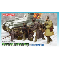 Dragon 1/35 Soviet Infantry Winter 1941 [6744]